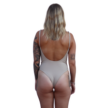 Load image into Gallery viewer, low back one piece adjustable swimwear timeless design premium quality Finnish sustainable brand
